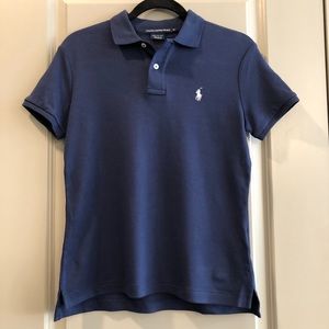 Ralph Lauren | Navy Blue Sport Cotton Polo